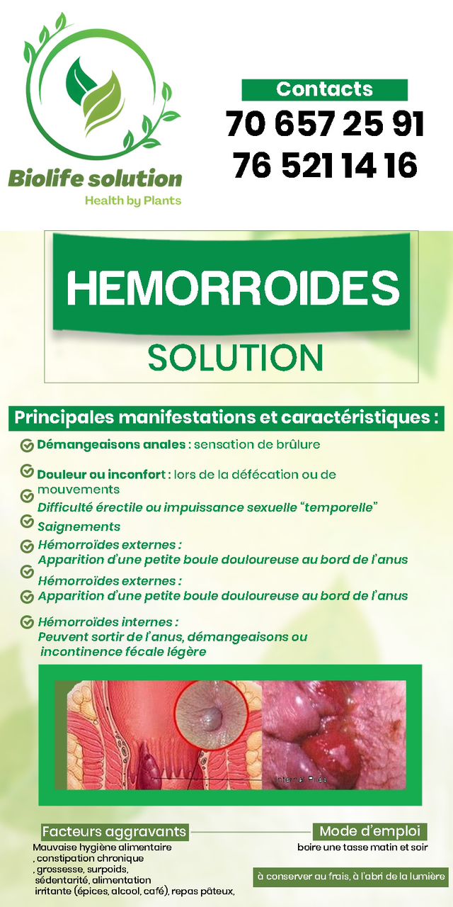 TRAITEMENT HEMORROIDE INTERNE